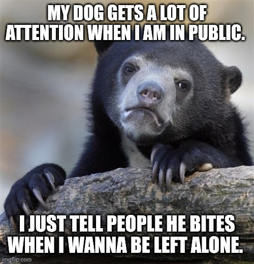 He would never bite anyone