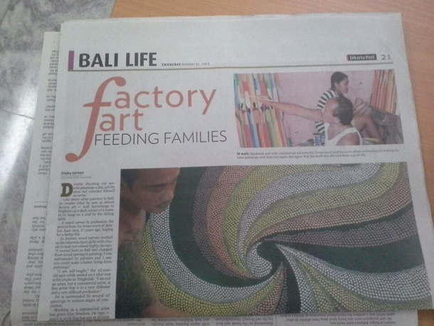 Headline fail in todays Jakarta Post - OOPS