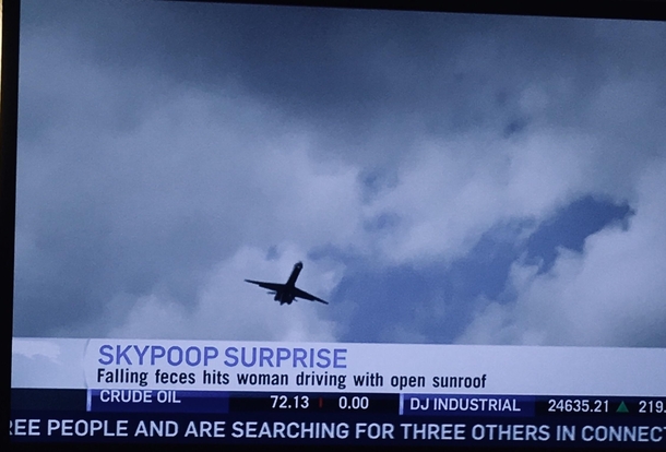 Headline in todays news