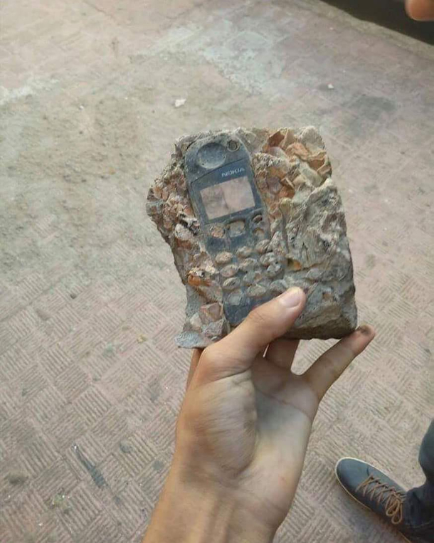 Heard ringing on construction site