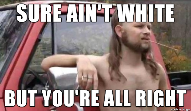 Heard this one today proud to live in the south sometimes