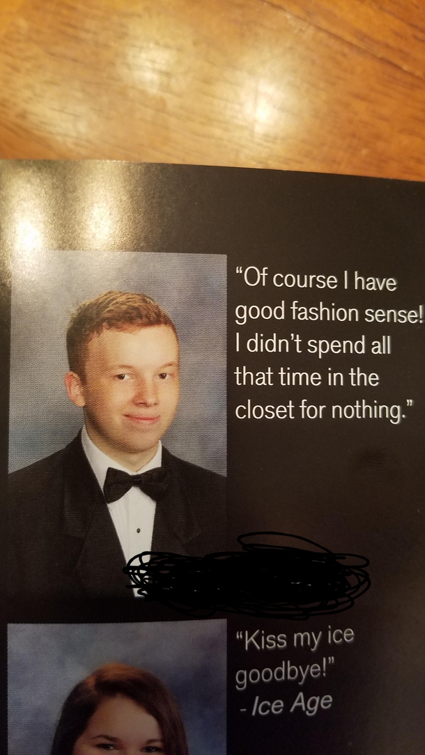 Hell of a way to come out