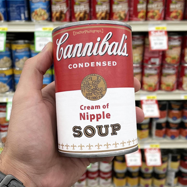 Help How many cans of Cream of Nipple soup go in a green bean casserole