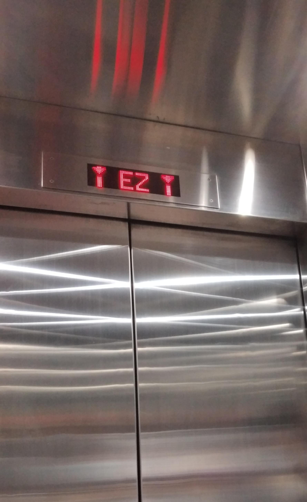 Help the elevator is toxic