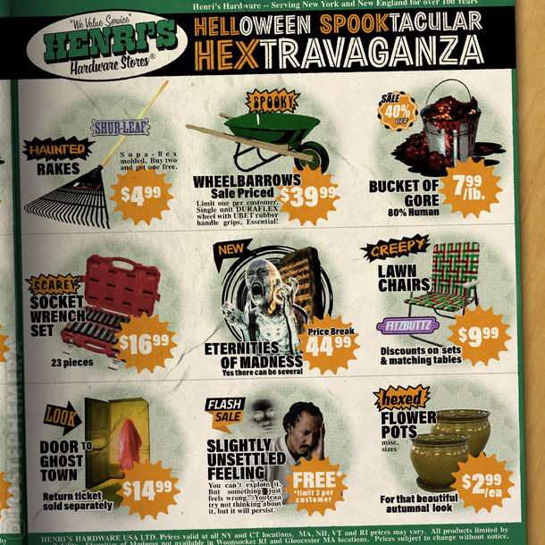 Henris Hardware Helloween Hextravaganza