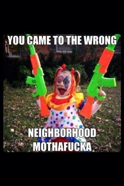 Her neighborhood