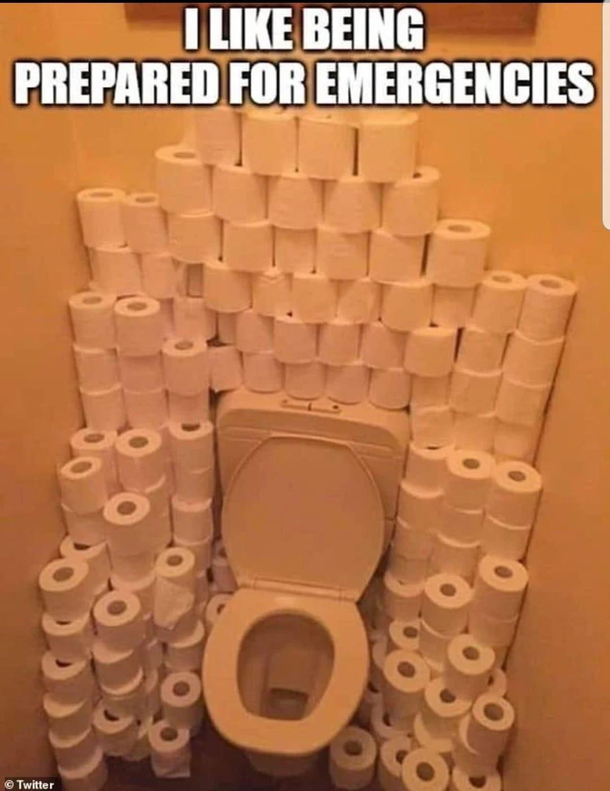 Here in Hawaii Toilet  paper has been sold out for more than a week at every store due to the cororonaVirus preparedness hysteriaThese people are taking this shit too serious