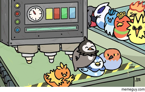 Here in the Pokmon factory