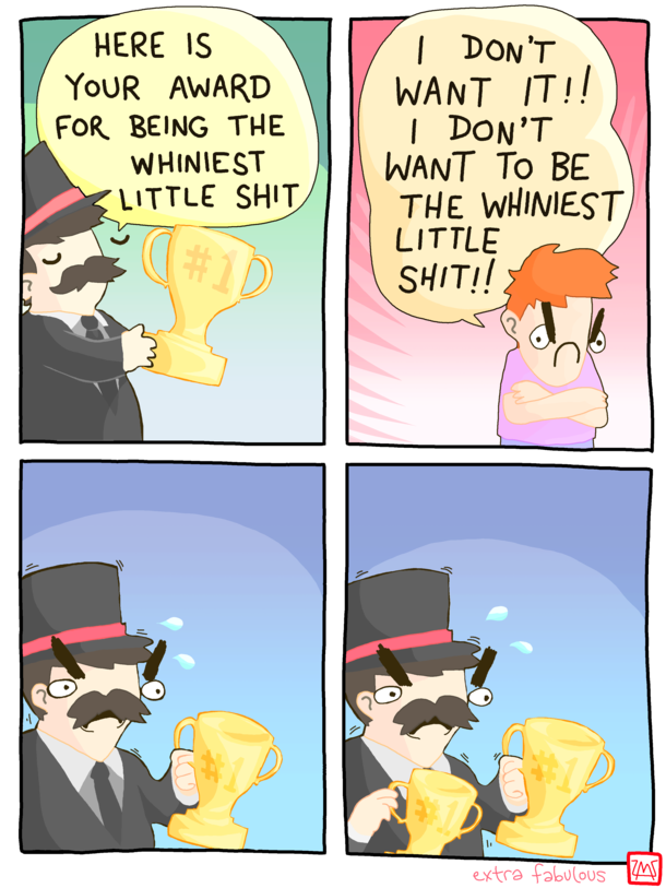 here is your award