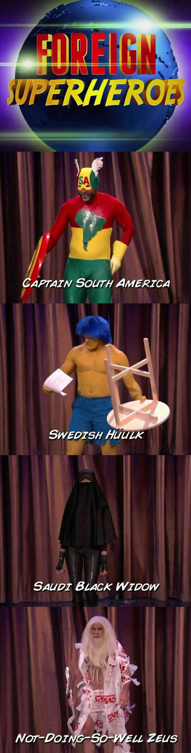 Heroes assemble