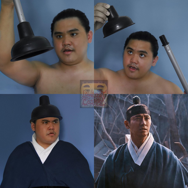 Hes back Hope thats a new plunger