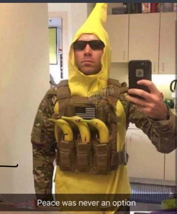 Hes gone Bananas