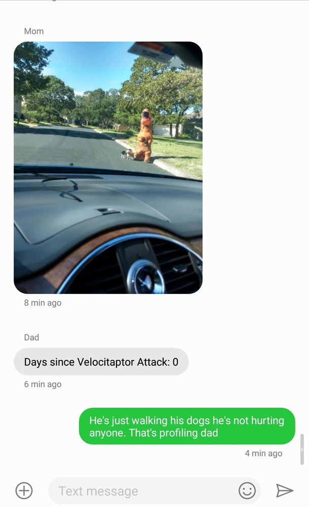 Hes not doing anything wrong