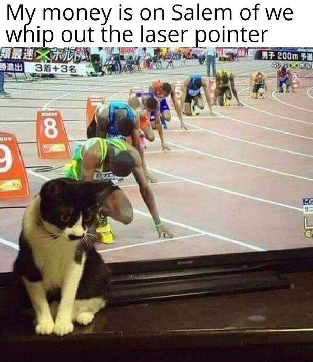 Hes on nip hes getting disqualified for sure