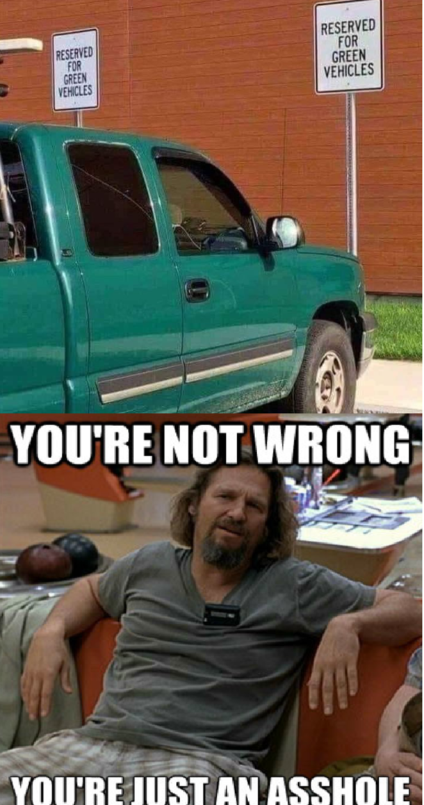 Hes right about the color