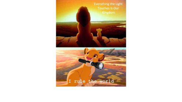 Hes the king of the world