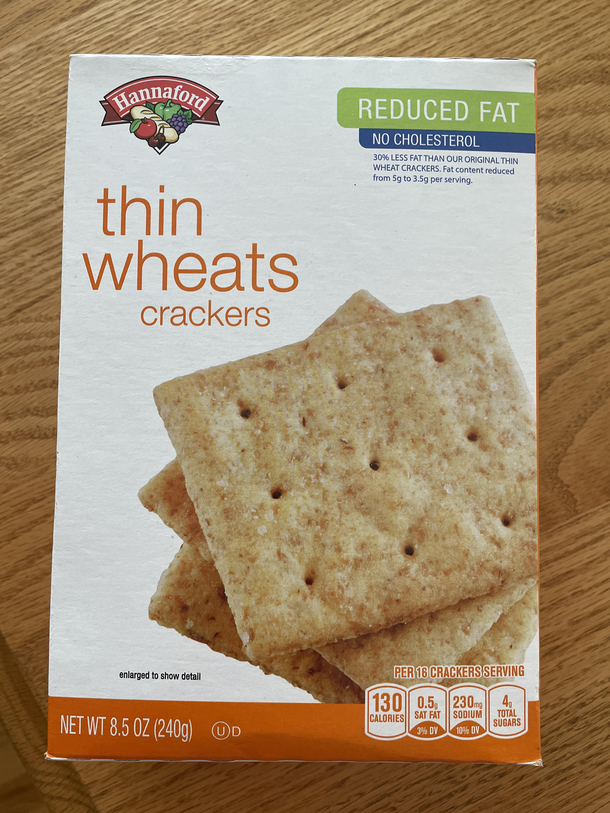 Hey boss the creative team here at Hannaford came up with a great name for our knock-off Wheat Thins