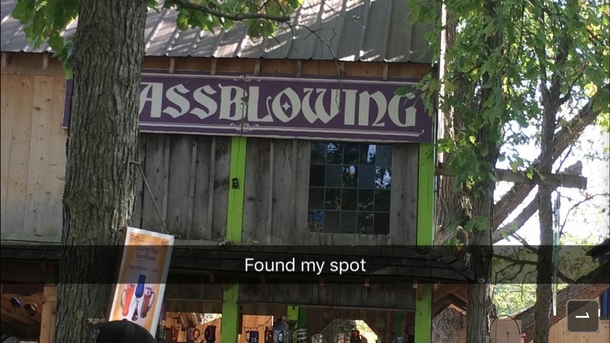 Hey found my spot
