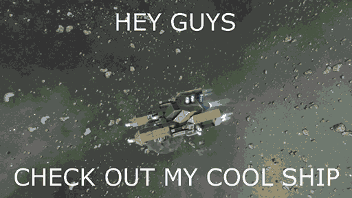 Hey guys check out my cool ship 