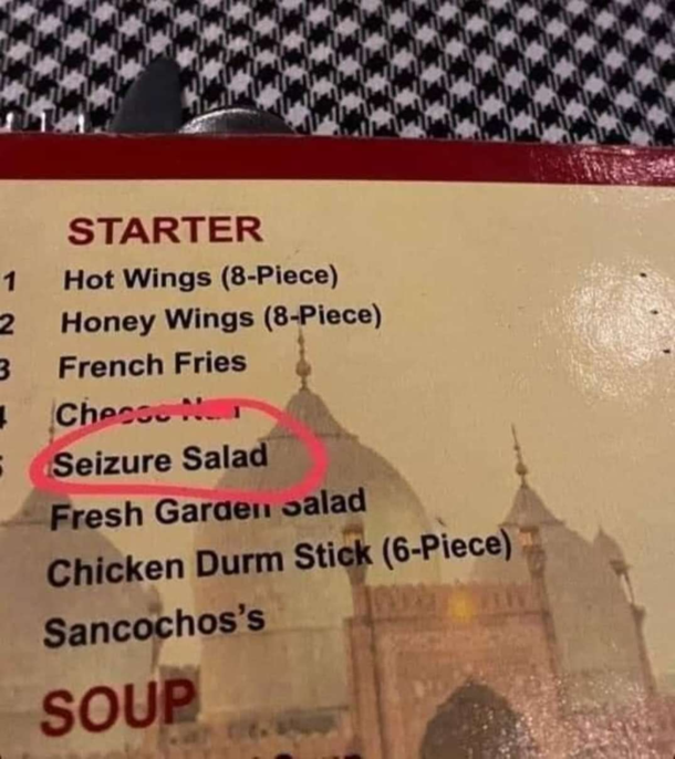 hey guys Im thinking about getting the SEIZURE salad wonder whats going to happen