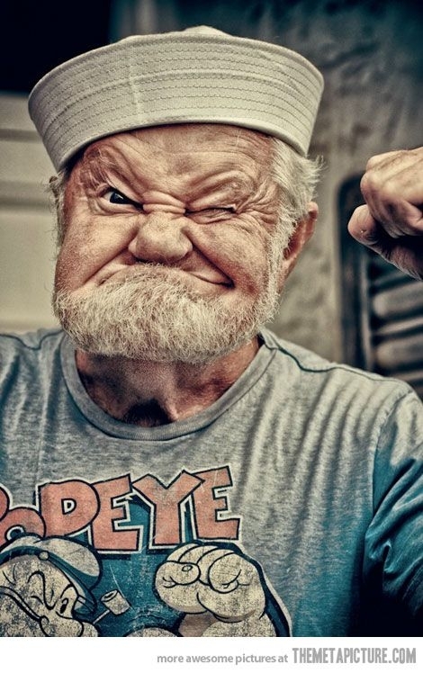 Hey I Got the Real Popeye
