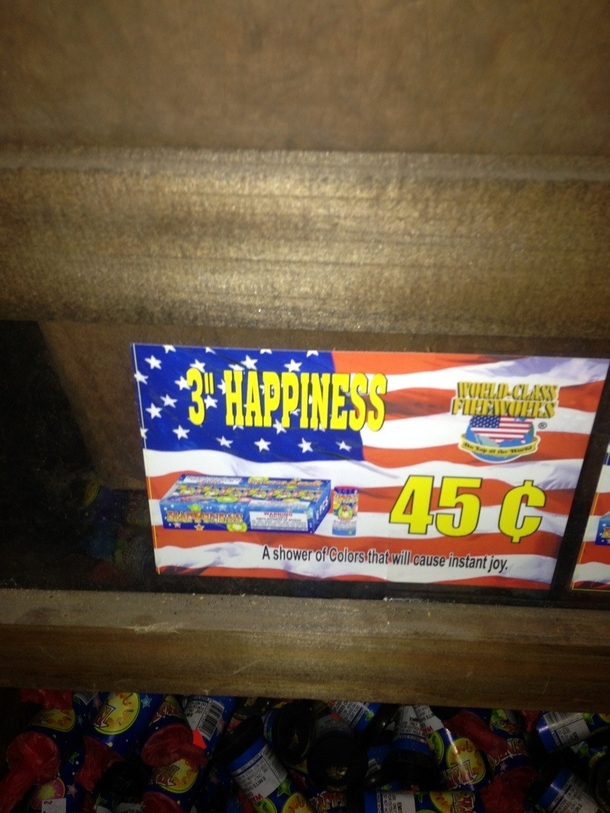 Hey They named a firework after me