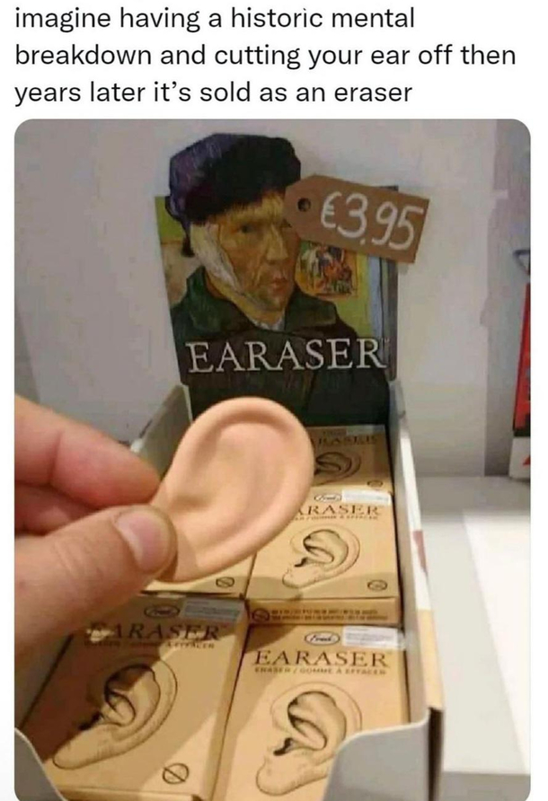 hey van gogh where did your ear go