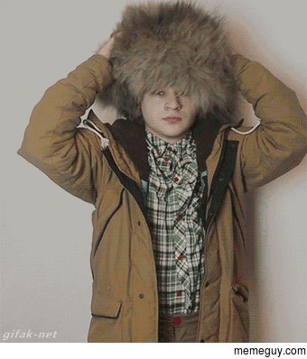 Hey you Nice hat Oh