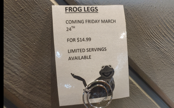 Hi-ho Kermit the Frog here Feast upon my vanquished enemies Yaaaaay