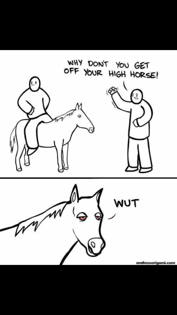 High horse