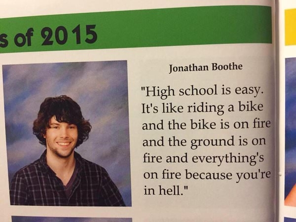 High School is easy