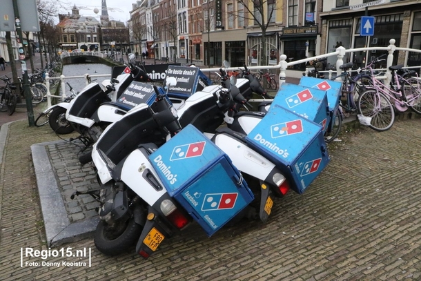 High wind storms today in The Netherlands Streets of Delft are paved with puns