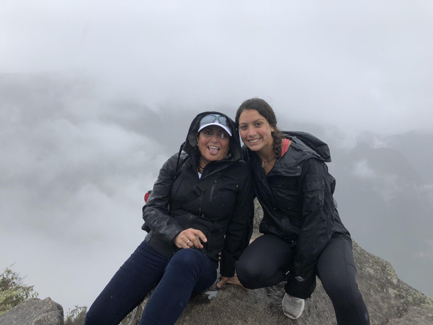 Hiked a good amount to the top to see Machu Picchu