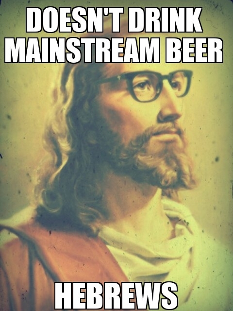 Hipster jesus