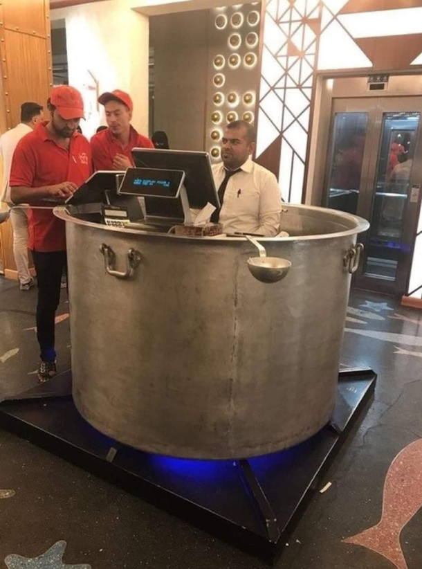 his name is Stu hes the soupervisor