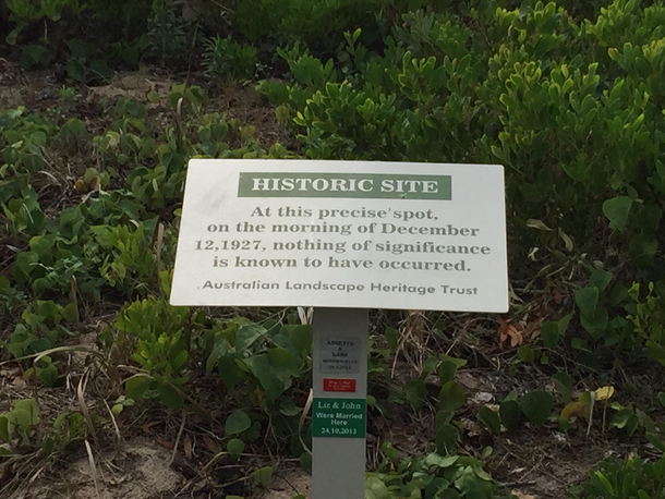 Historic Site East Coast of Oz