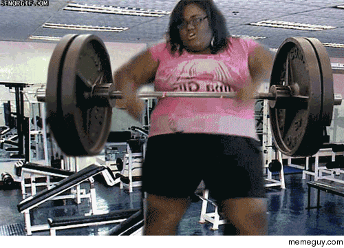 Hitting the gym
