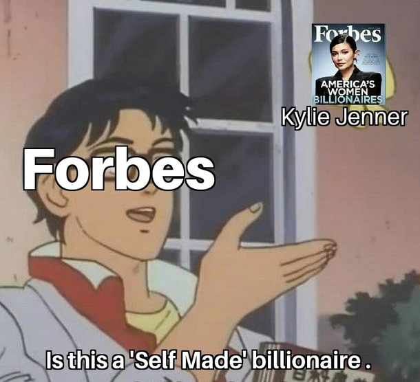 Hmm self madeSeems legit