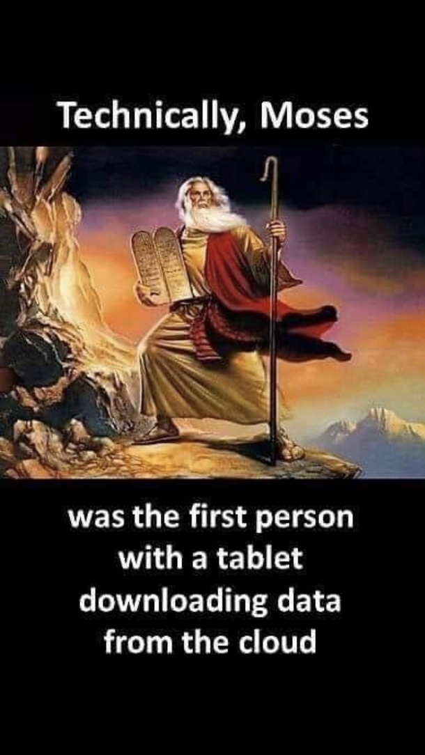 Hmm well a man ahead of his time