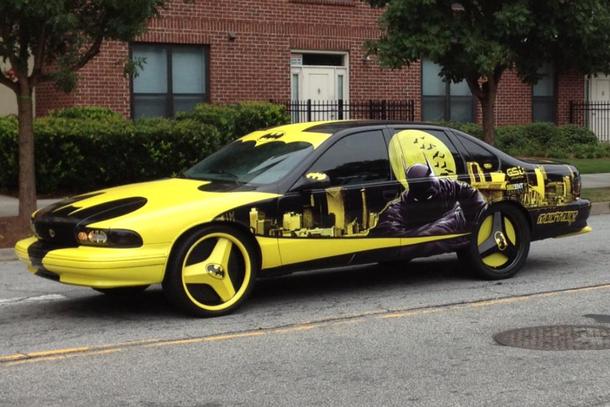 Holy -door sedan Batman I love Atlanta