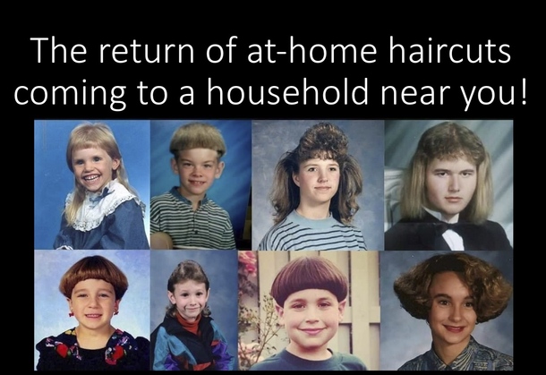 Home Haircut Time