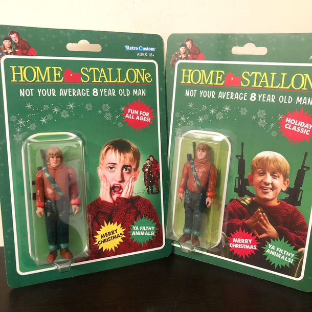 Home Stallone toys from Xmas