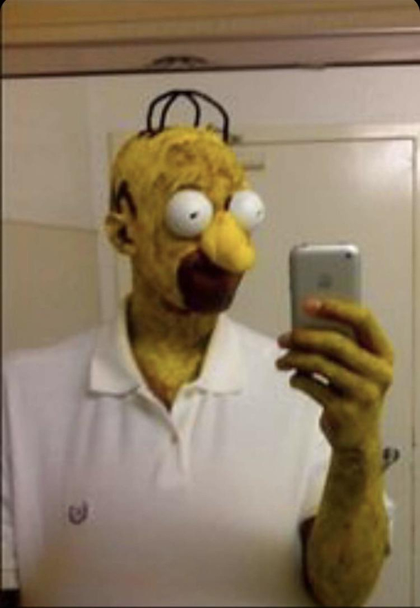 Homeless Simpson