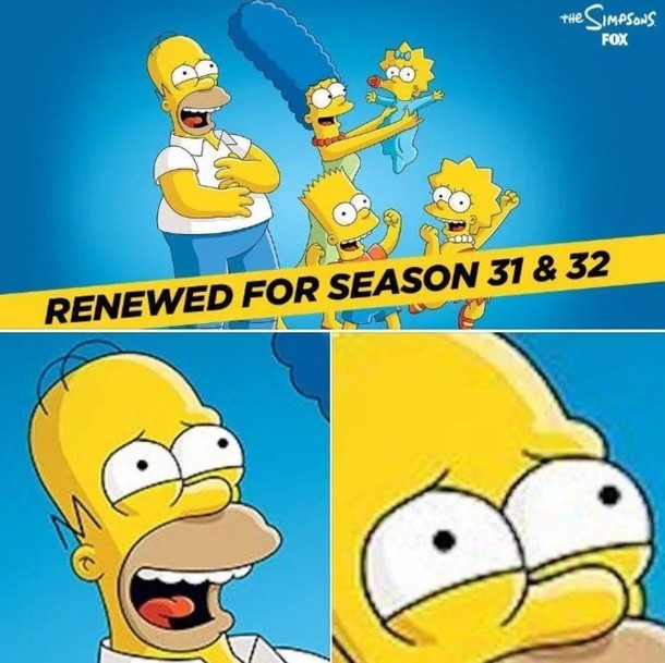 Homer is suffering