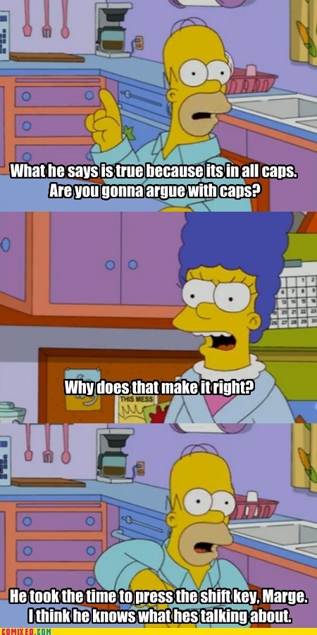 Homer on the internet