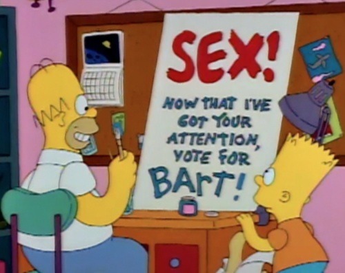 Homer Simpson knows how advertising works