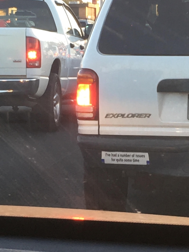 Honest Bumper Sticker