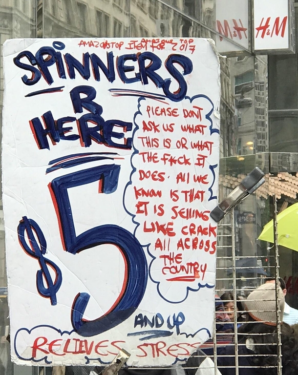Honest Street Vendor in NYC