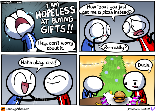 hopeless at buying gifts