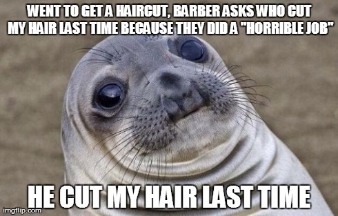 Horrible Haircut